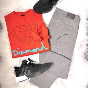 Men’s Carbon Black Jeans